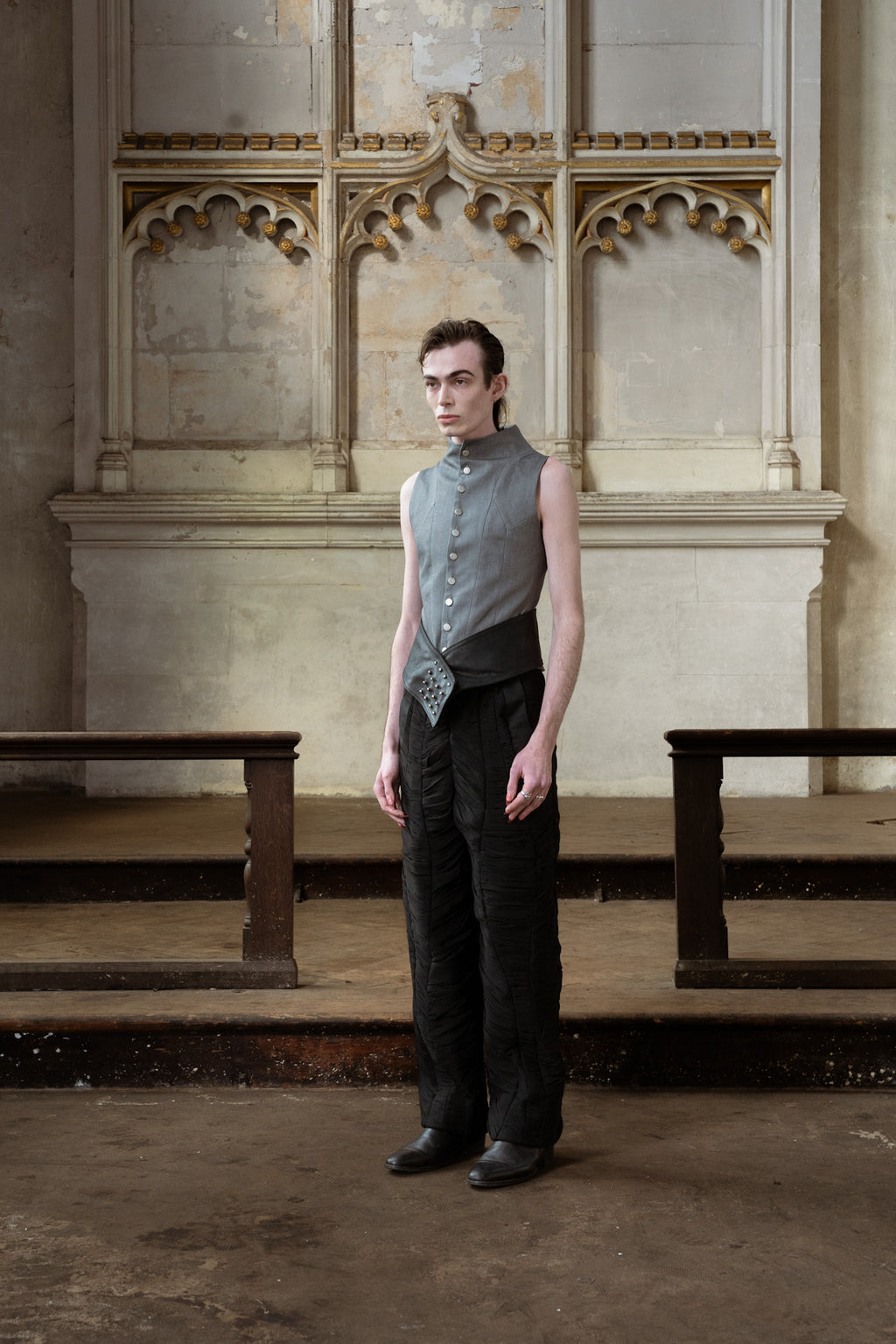 DENIM COVEN WAISTCOAT