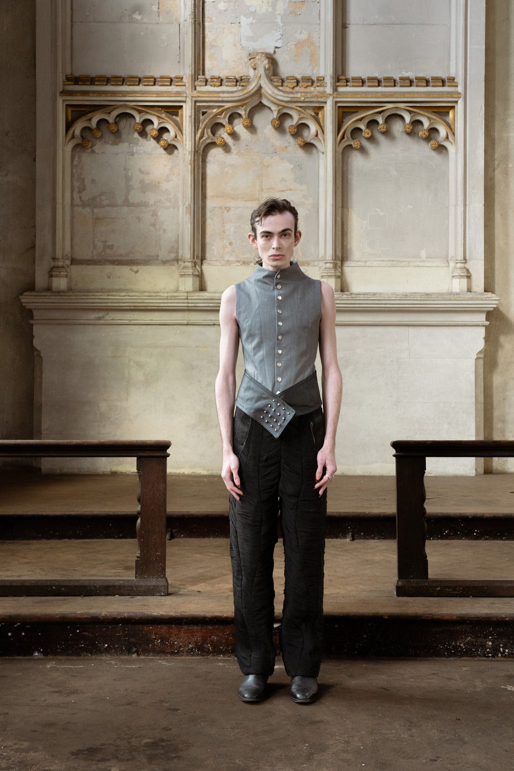 DENIM COVEN WAISTCOAT