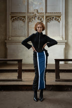 GT1 STRIPED SKIRT