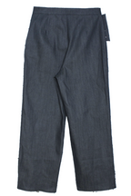 FOLD DENIM TROUSERS