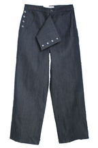 FOLD DENIM TROUSERS