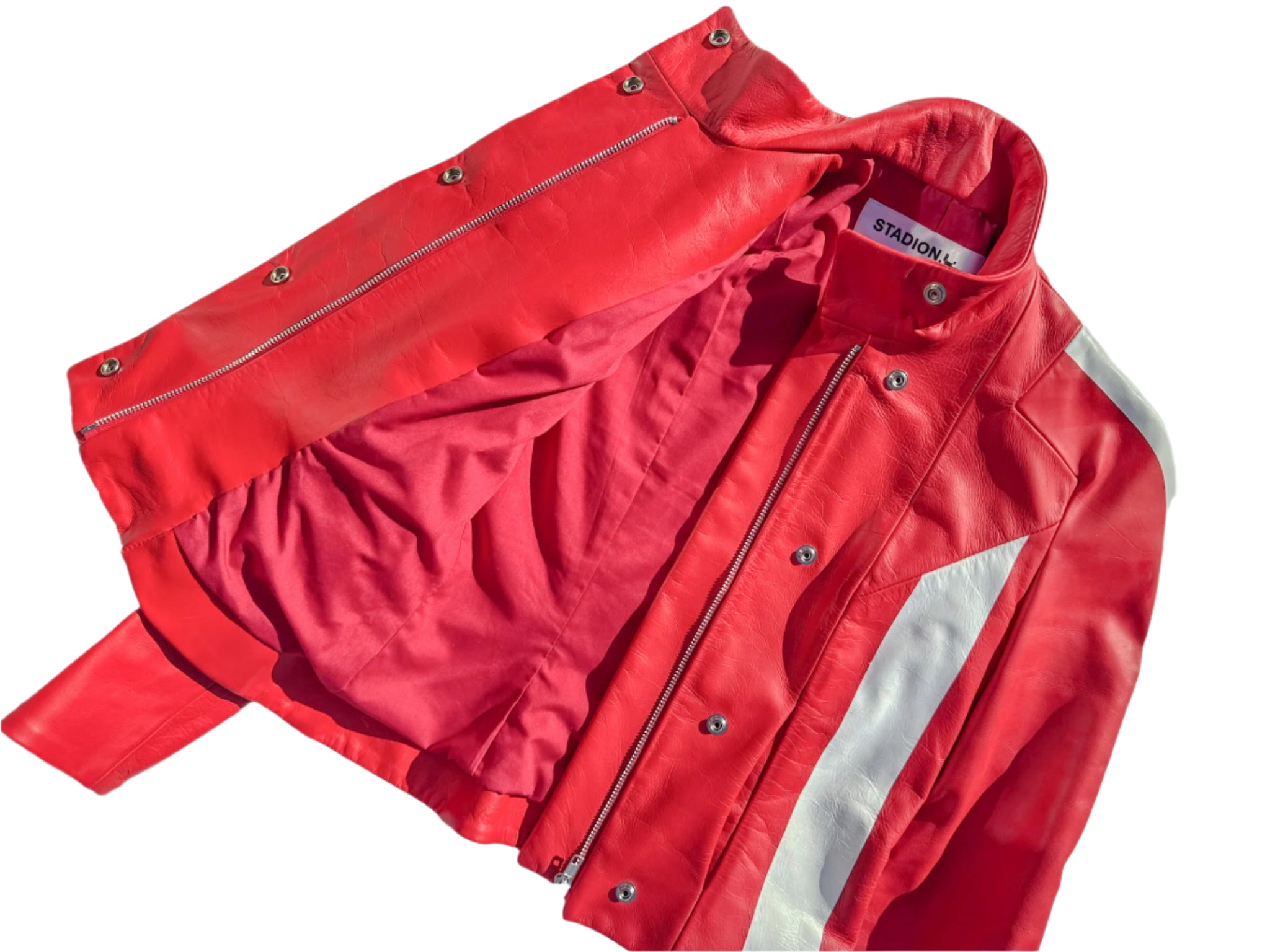 MOTTO LEATHER JACKET