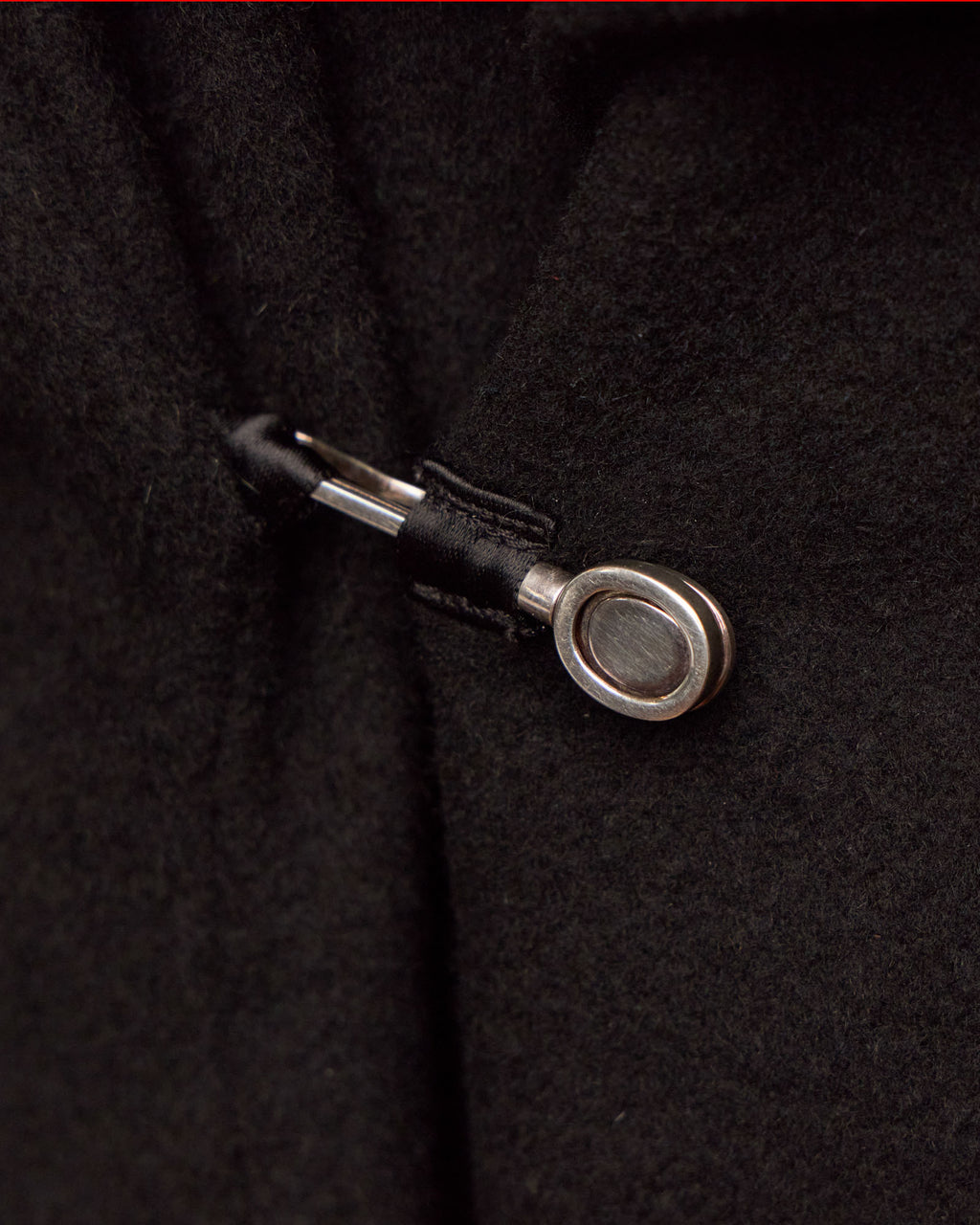 Dinner Coat, clasp detail