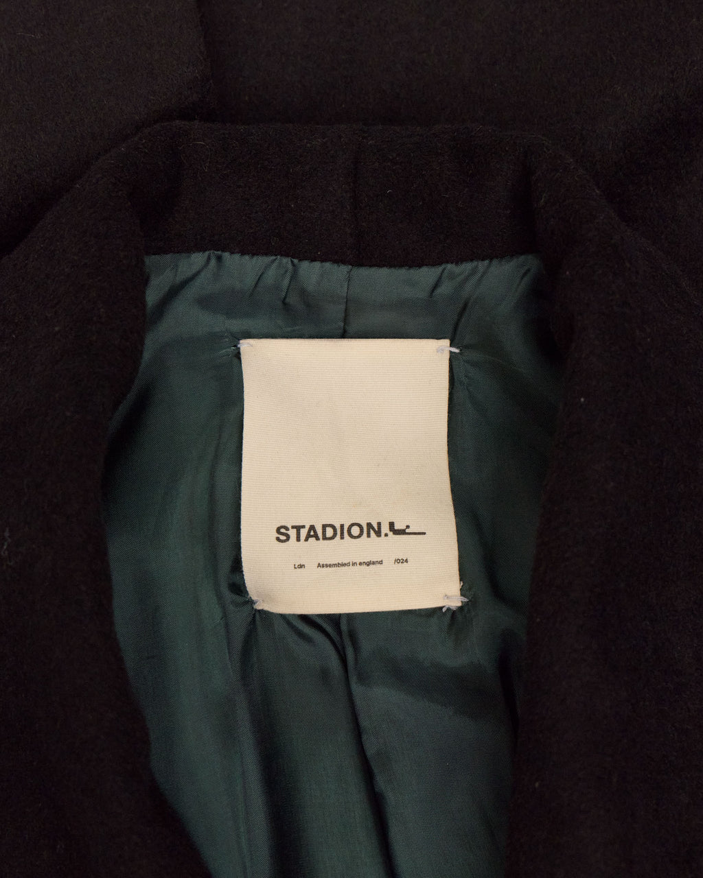 Dinner Coat, label and lining