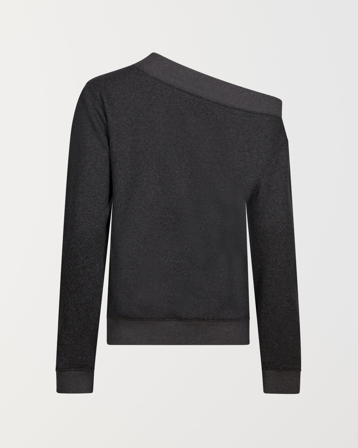 Stadion Grab sweater in charcoal knit, back view