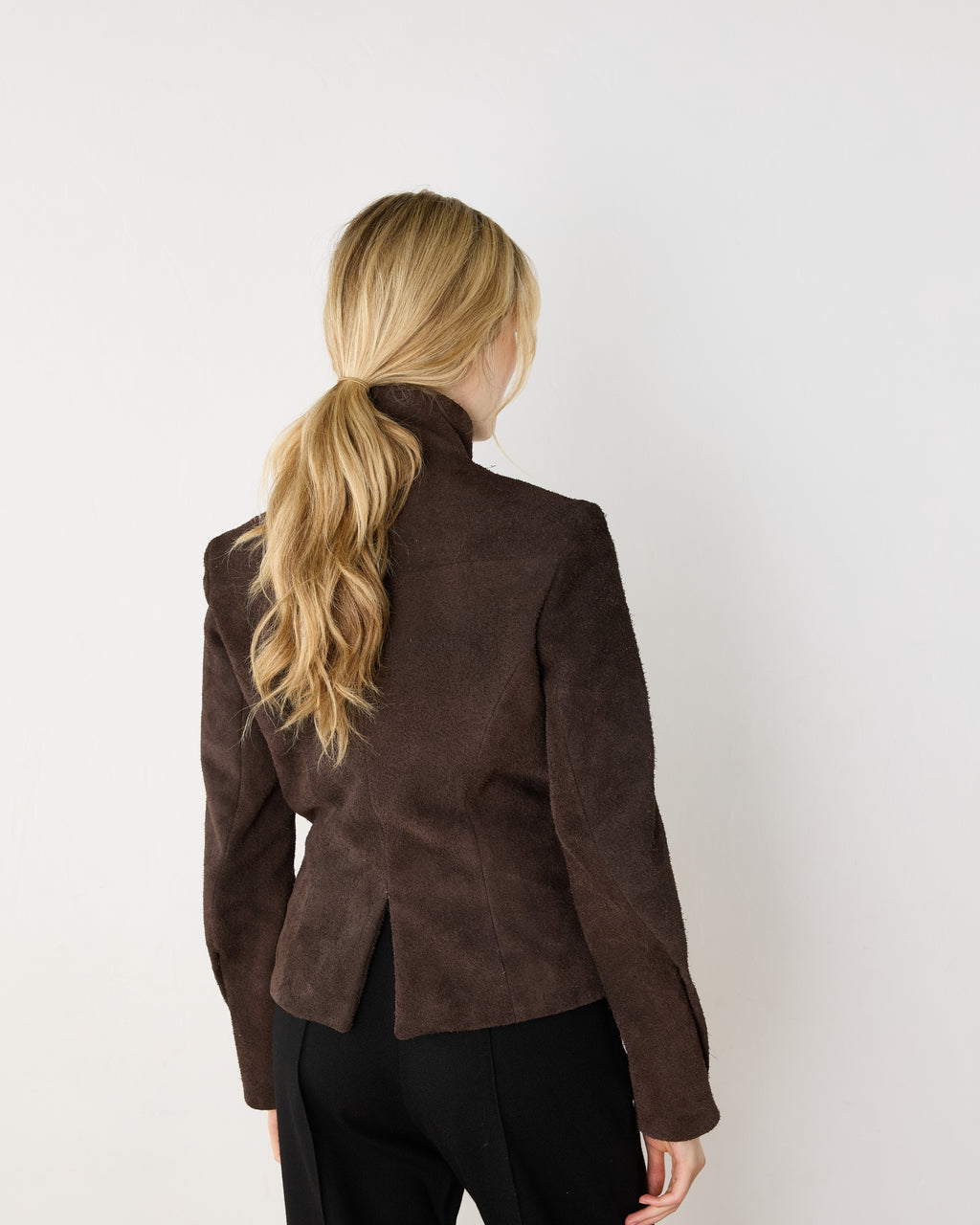 Chef Jacket, on model, back