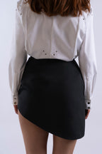 Back view of Stadion InMotion Skirt showing tailored silhouette and clean seam finish.