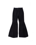 Flat lay of RVT Jeans back view showing structured seams and silhouette.