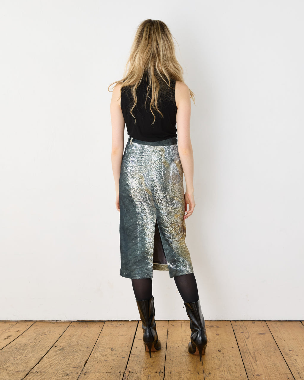 Sardine Skirt, on model, back