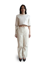 Leather Horse Leg Trouser