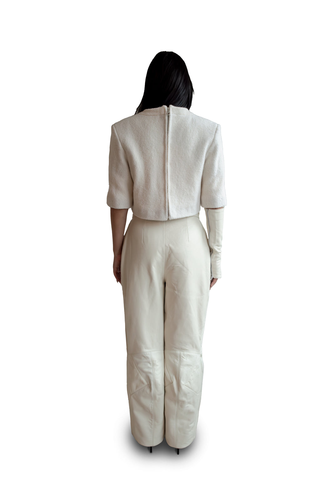 Leather Horse Leg Trouser